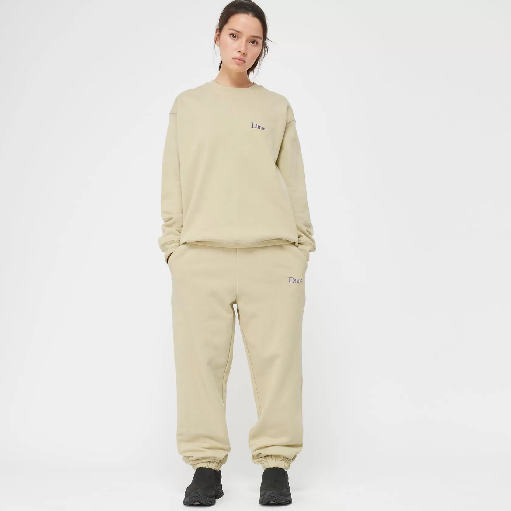 Cheap Classic Small Logo Sweatpants Bottoms