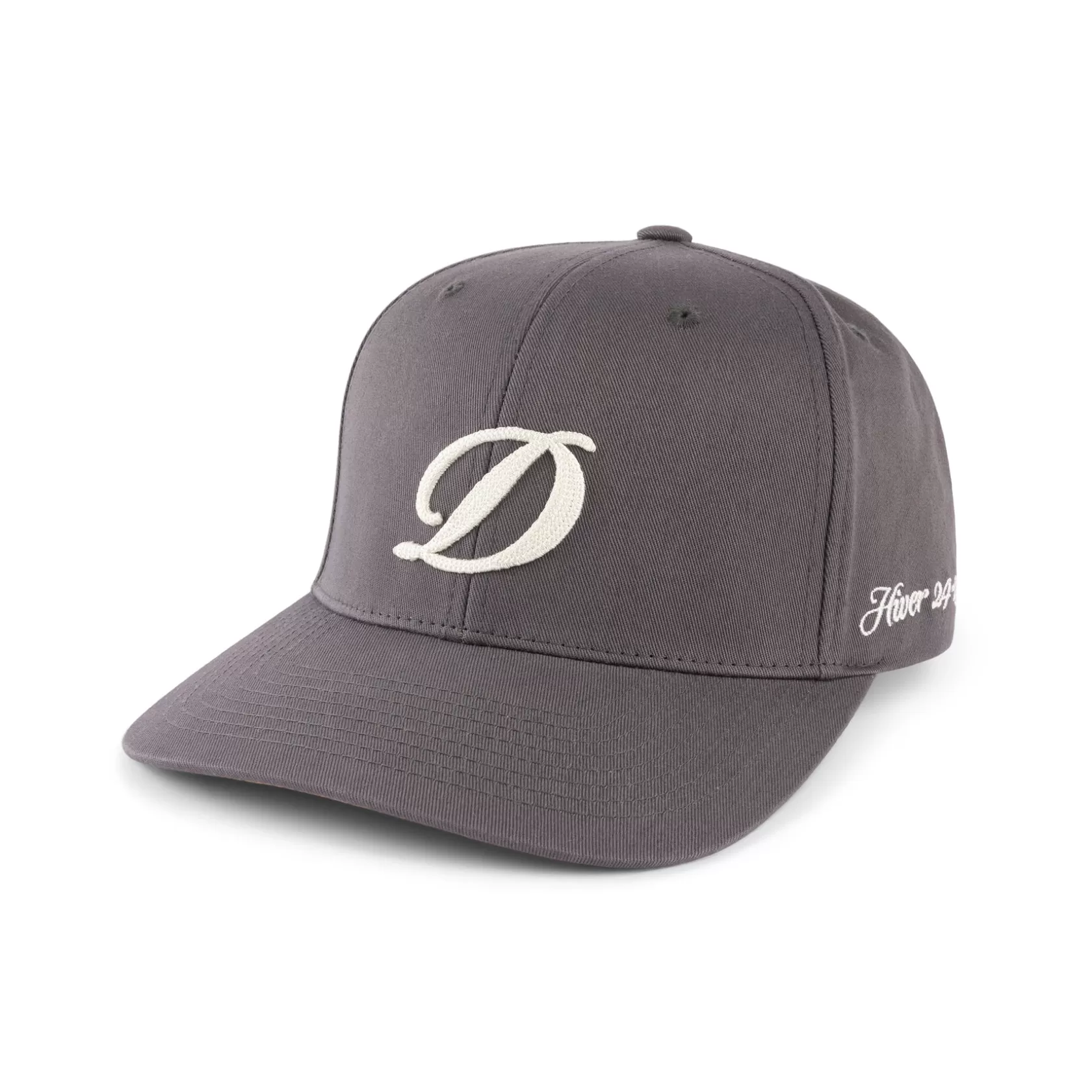 Cheap Cursive D Full Fit Cap Hats